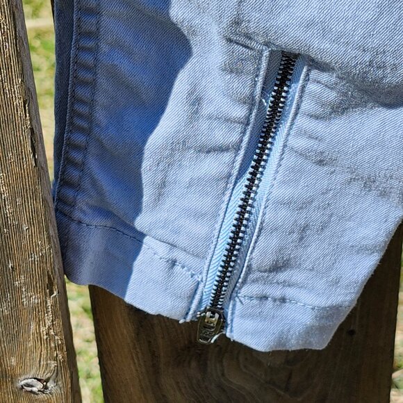 BEAUTIFUL Women's Size 10 Lole BLUE Cotton Stretch Pants - Picture 9 of 9